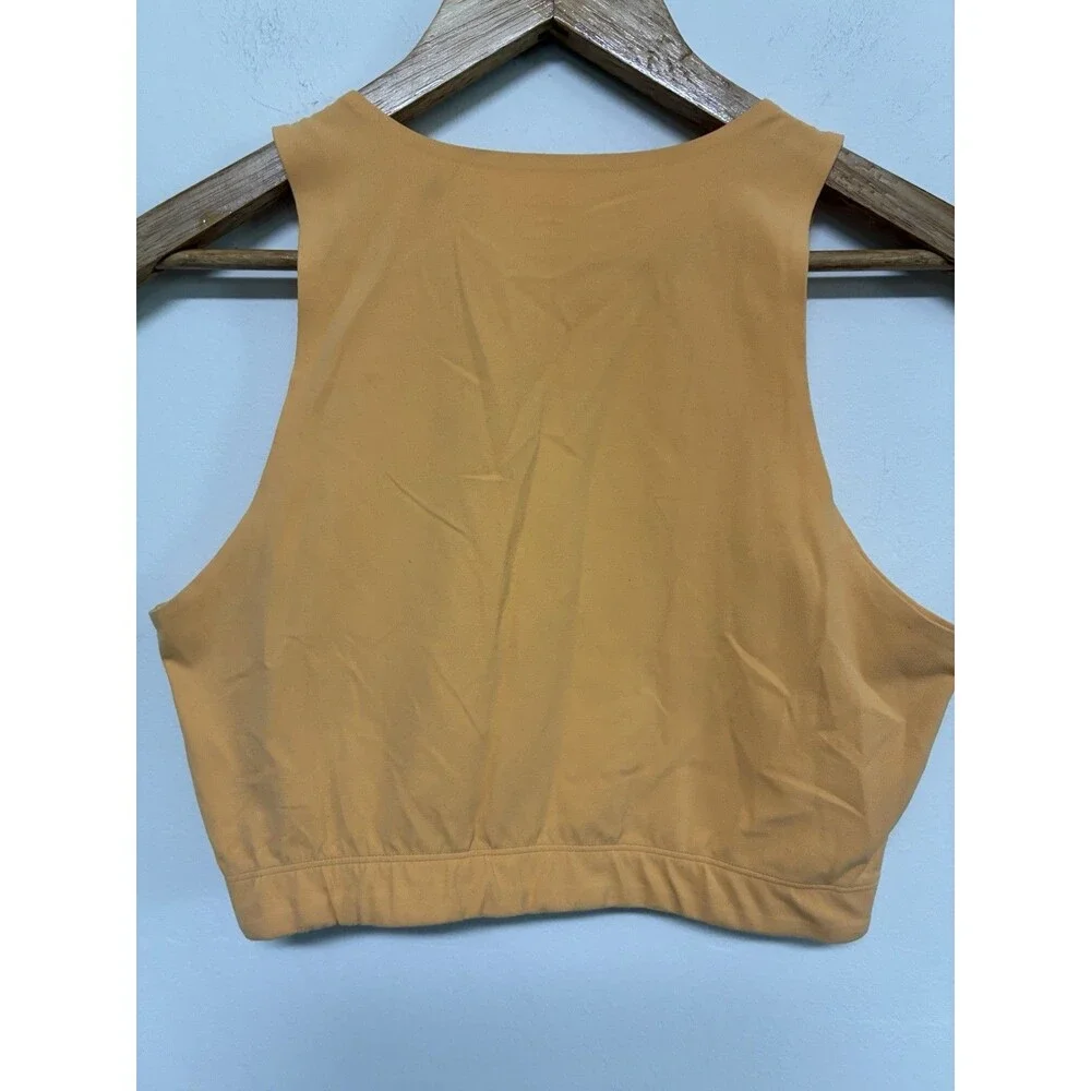 REI Co-op Womens M Tactical Nylon Cropped Tank Top Athletic Hiking Outdoor